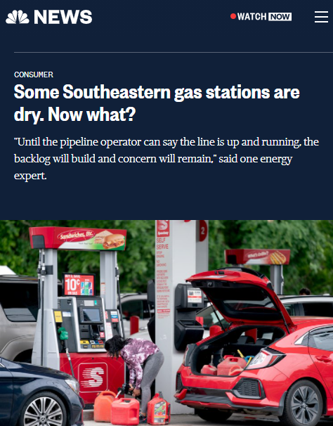 Kelly Goldsmith Scarcity Expert Gas Shortage