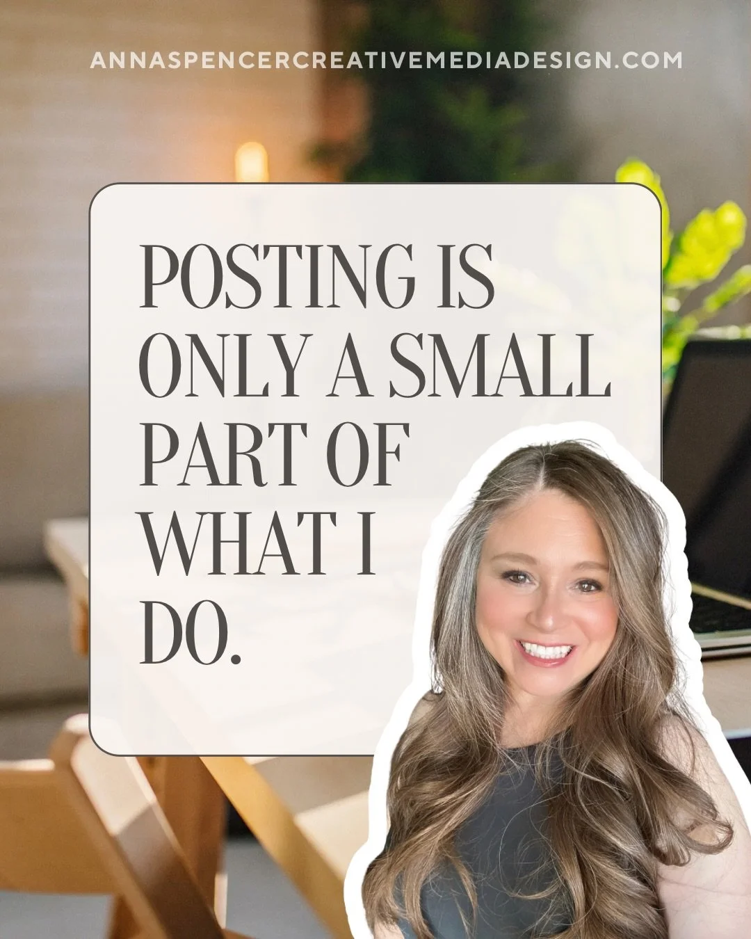 Posting is just the tip of the iceberg.

The real work happens behind the scenes&mdash;strategy, creativity, consistency, and knowing how to turn content into visibility.

Swipe through for a reminder of what you&rsquo;re really paying for when you h