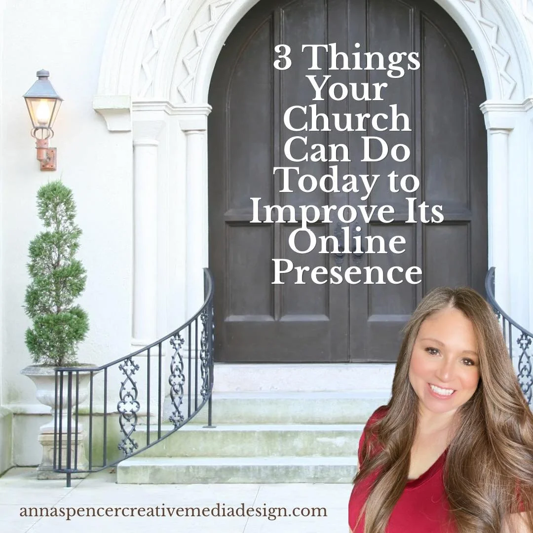 I&rsquo;ve put together 3 simple things your church can do today to strengthen its online presence&mdash;and none of them require a huge budget or a marketing degree.

Because your online presence may be the first door someone walks through. Make sur