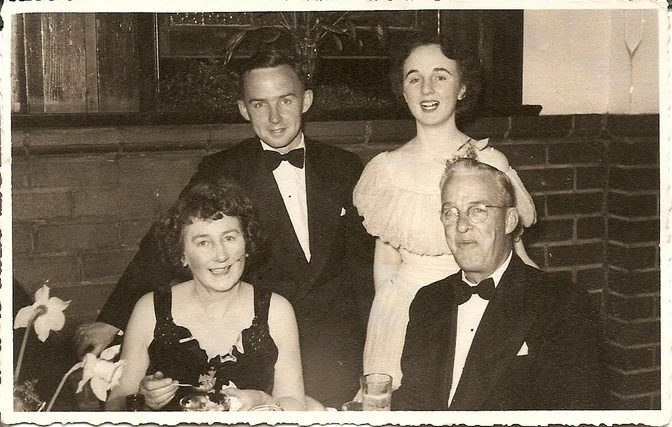 Ivor and Marie Winney with their offspring Ken and Jeanette