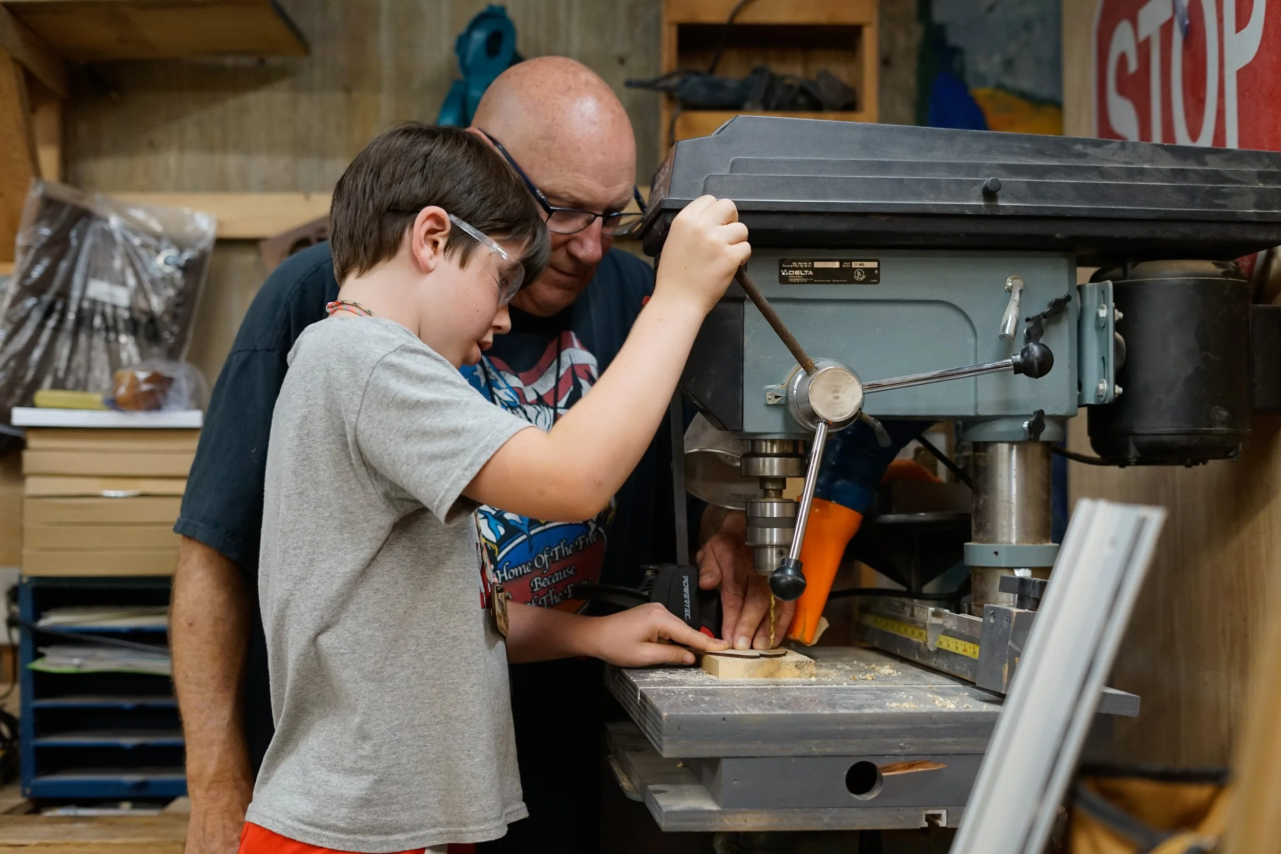 Crafting Character – The Woodshop at Camp Arrowhead for Boys