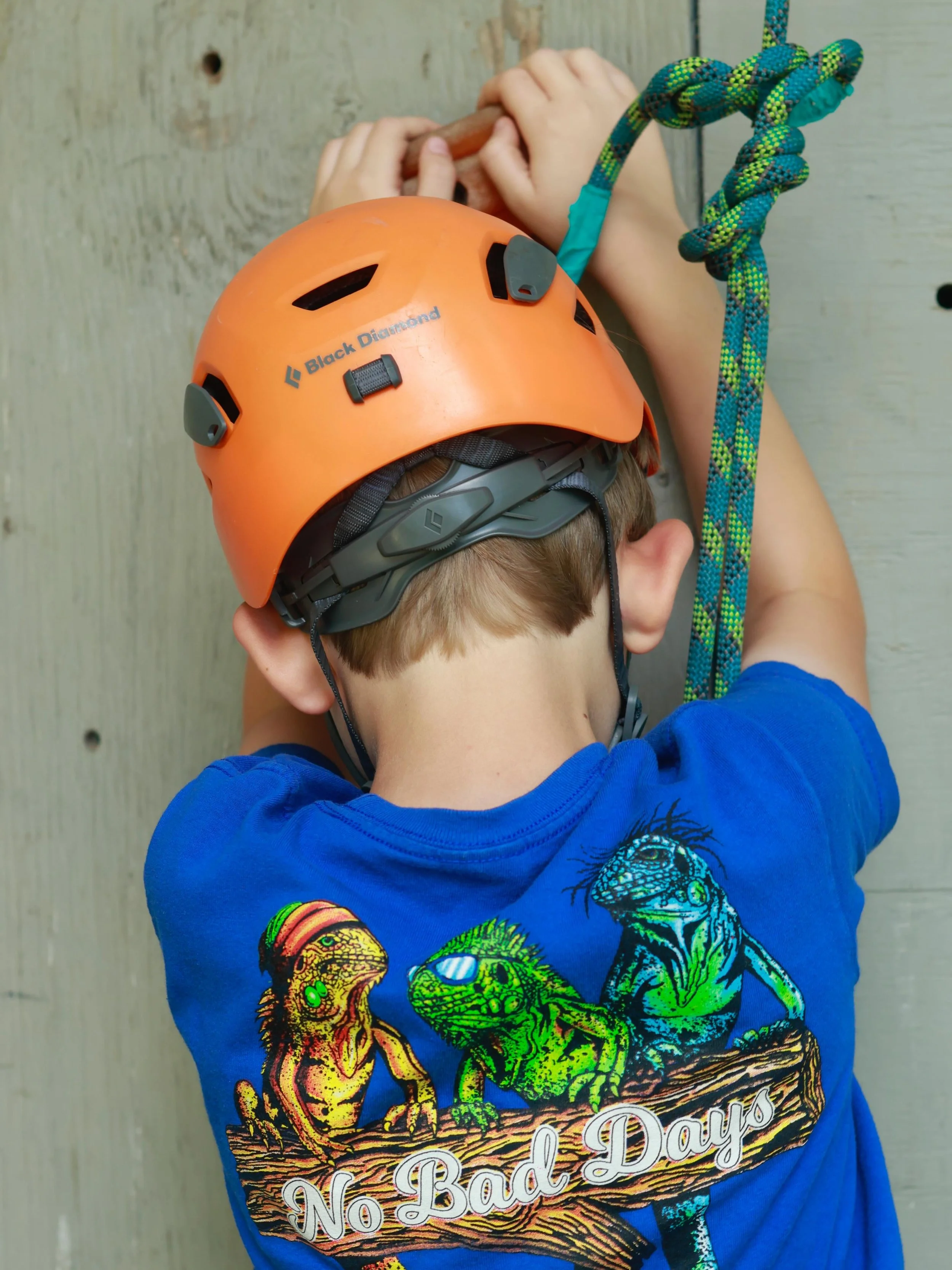 No bad days- just more camp fun! 

Our third full day was filled to the brim- meeting animals at the farm, whipping up some dessert, scaling the rock wall&hellip; all before hiking out for an overnight camp out! Adventure just might be best served wi