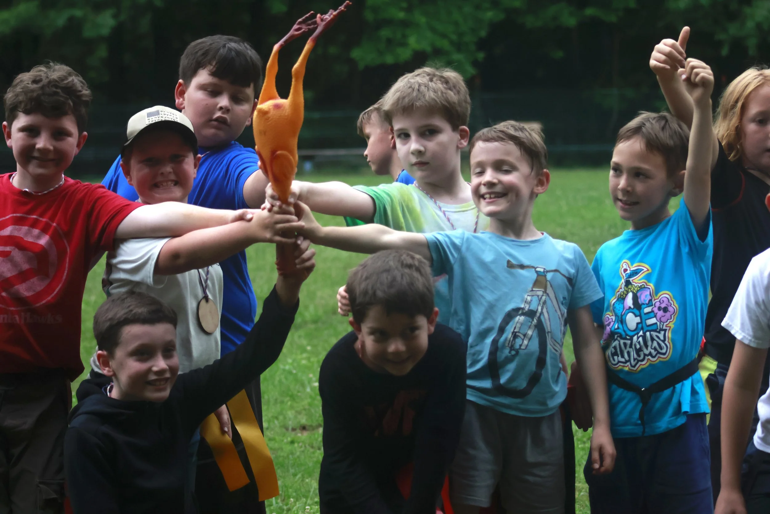 Capture the Chicken Victors!
