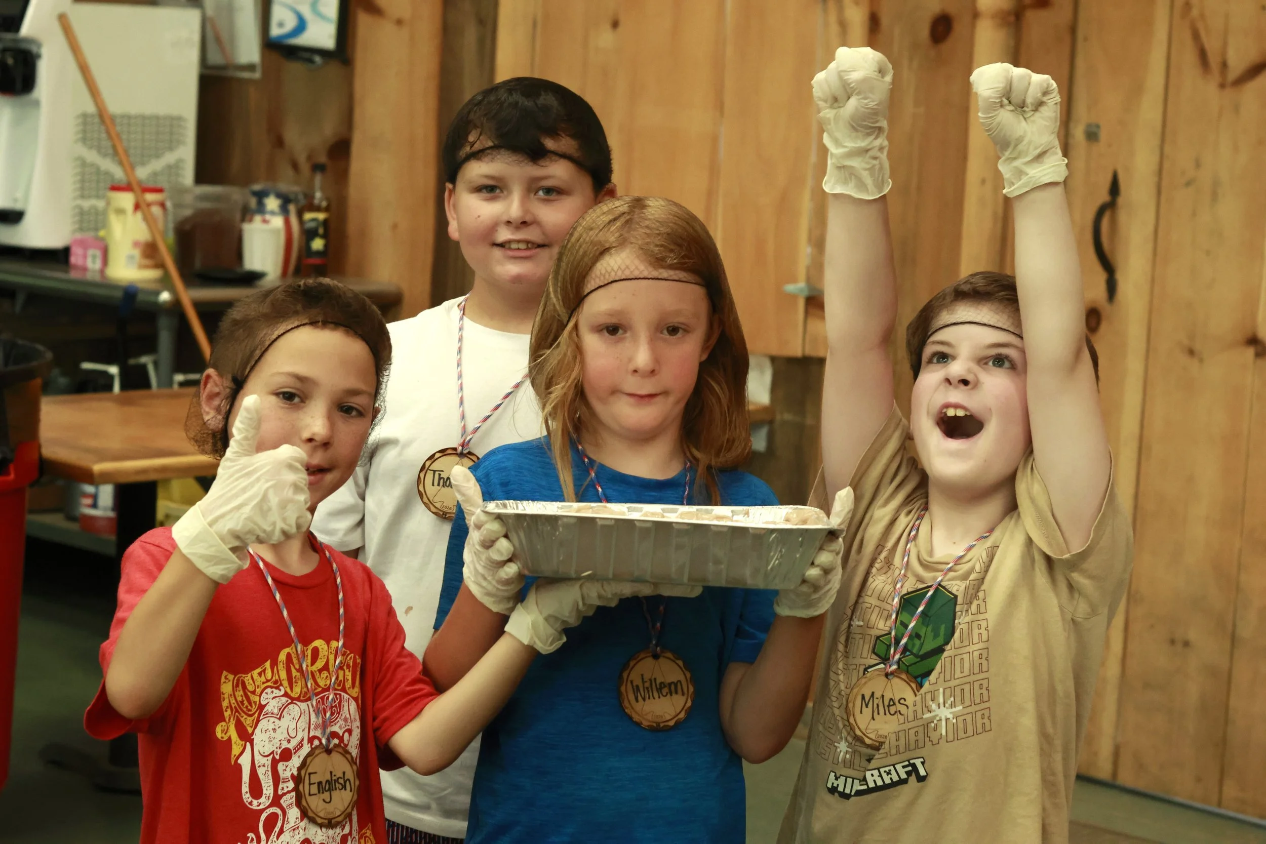 Boys love to cook