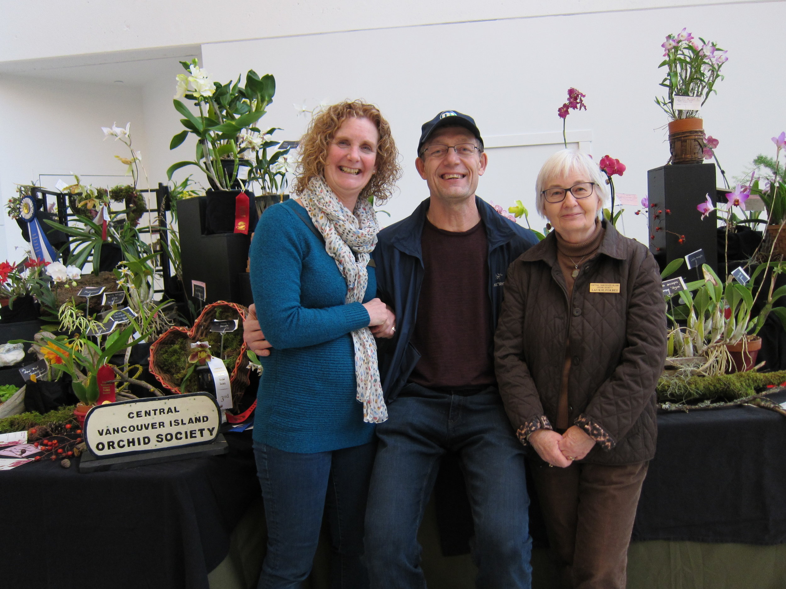 Leslie, Alexey &amp; Laurie the CVIOS display designers