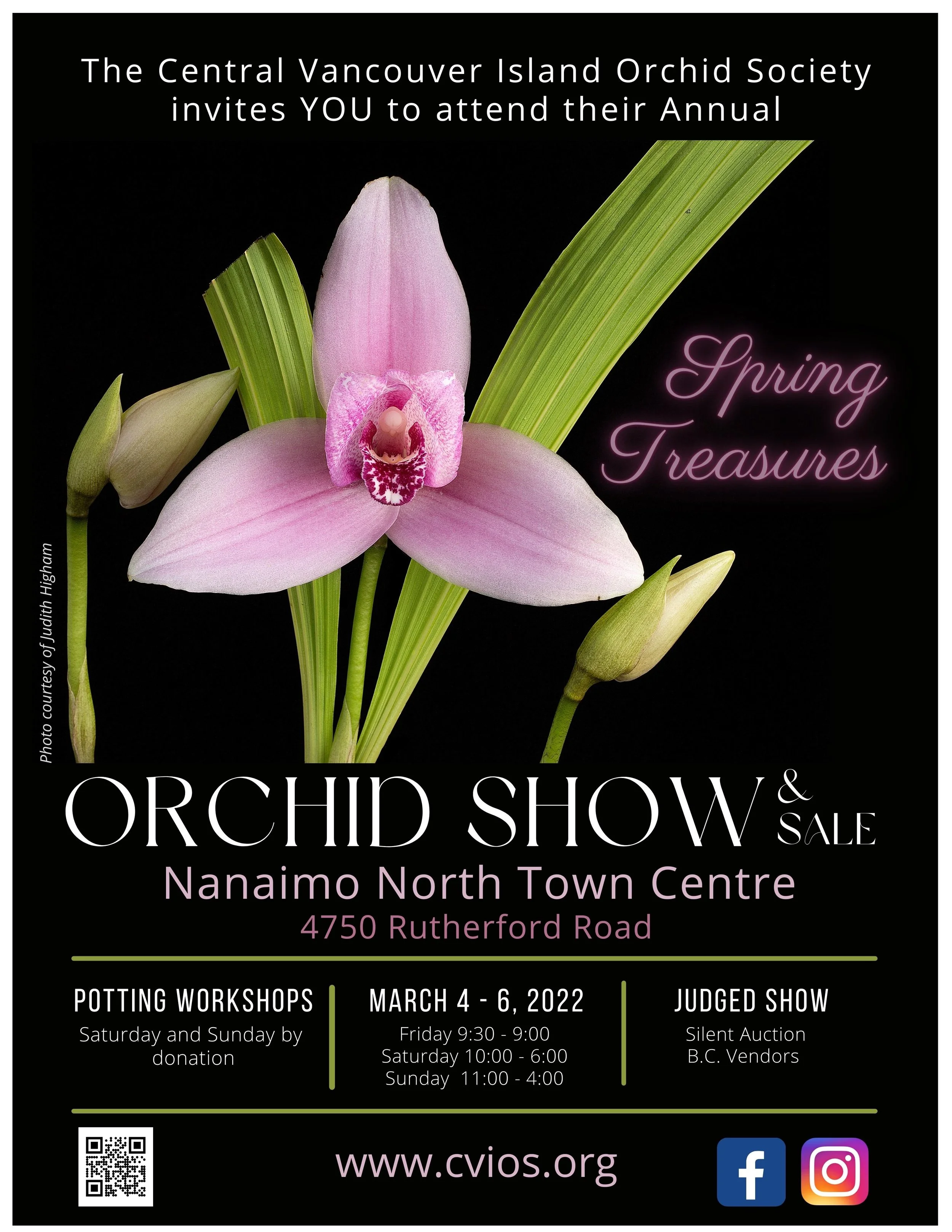 Annual Orchid Show and Sale, 2022