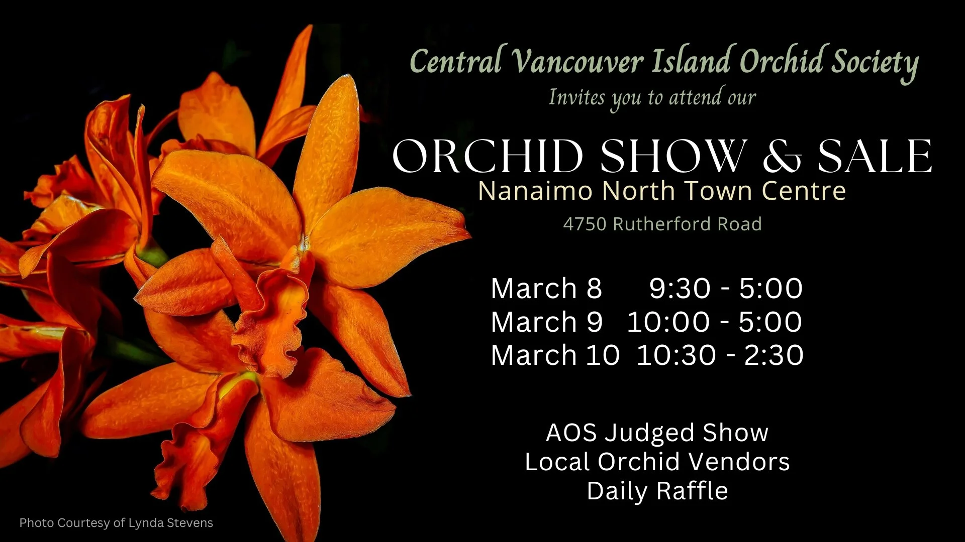 Annual Orchid Show and Sale