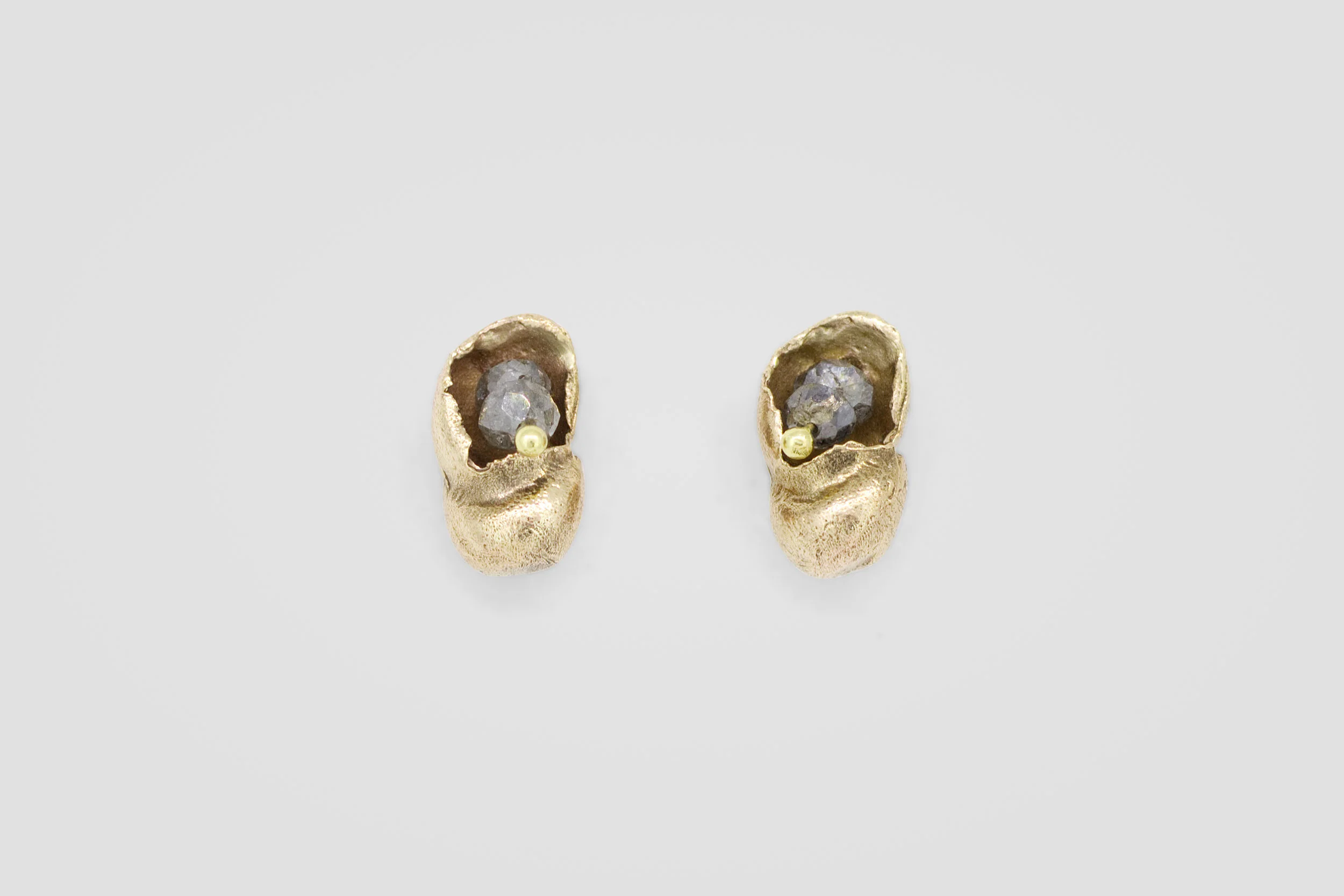 Shell Diamond Gold Earrings_Front.jpg