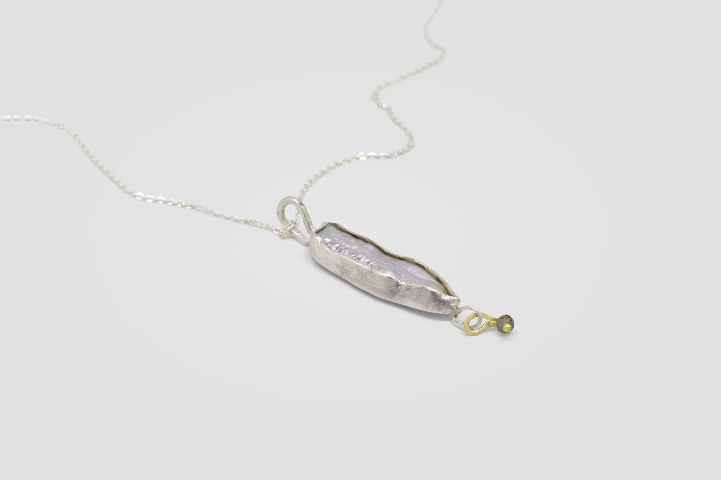 Long Pearl SIlver Necklace_Main.jpg