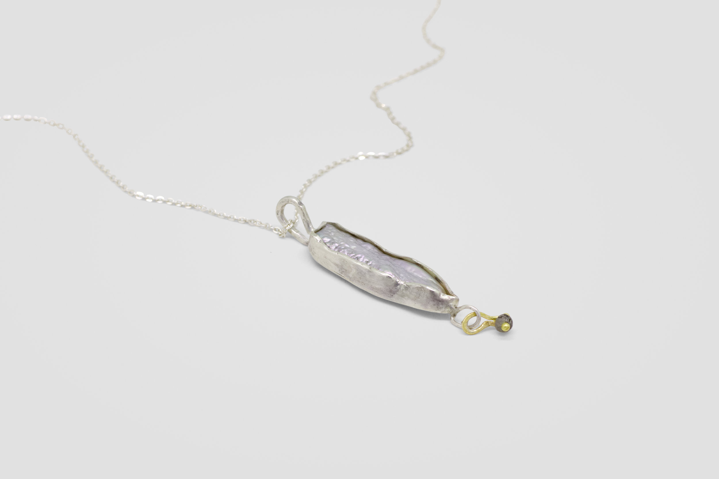 Long Pearl SIlver Necklace_Main.jpg