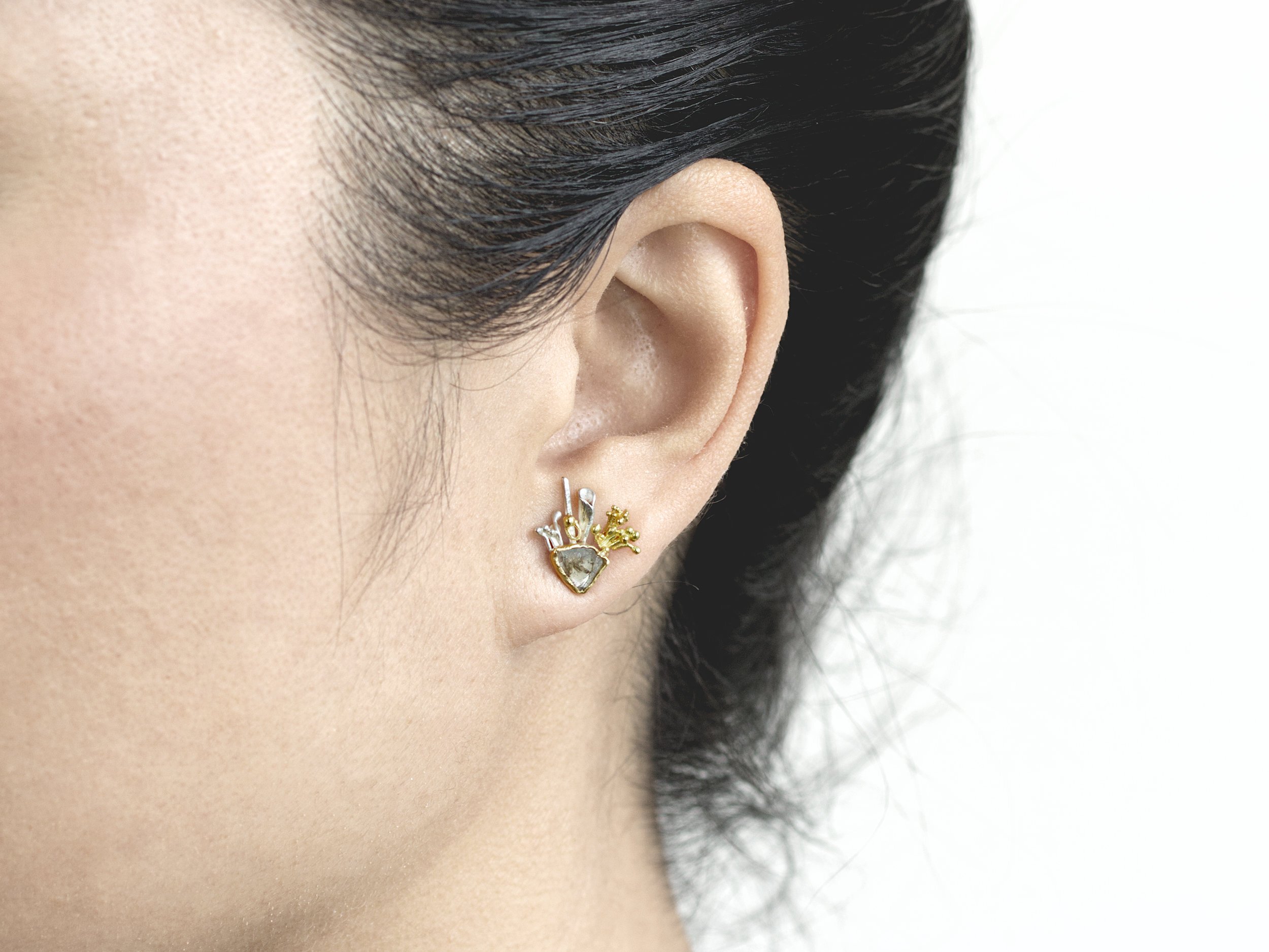 Hyphae Diamond Earrings_Model.jpg