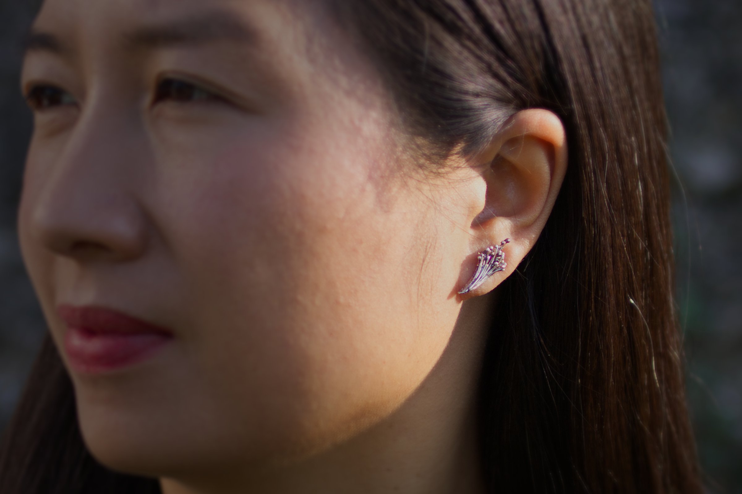 Comet Oxidised Earrings_Model.jpg
