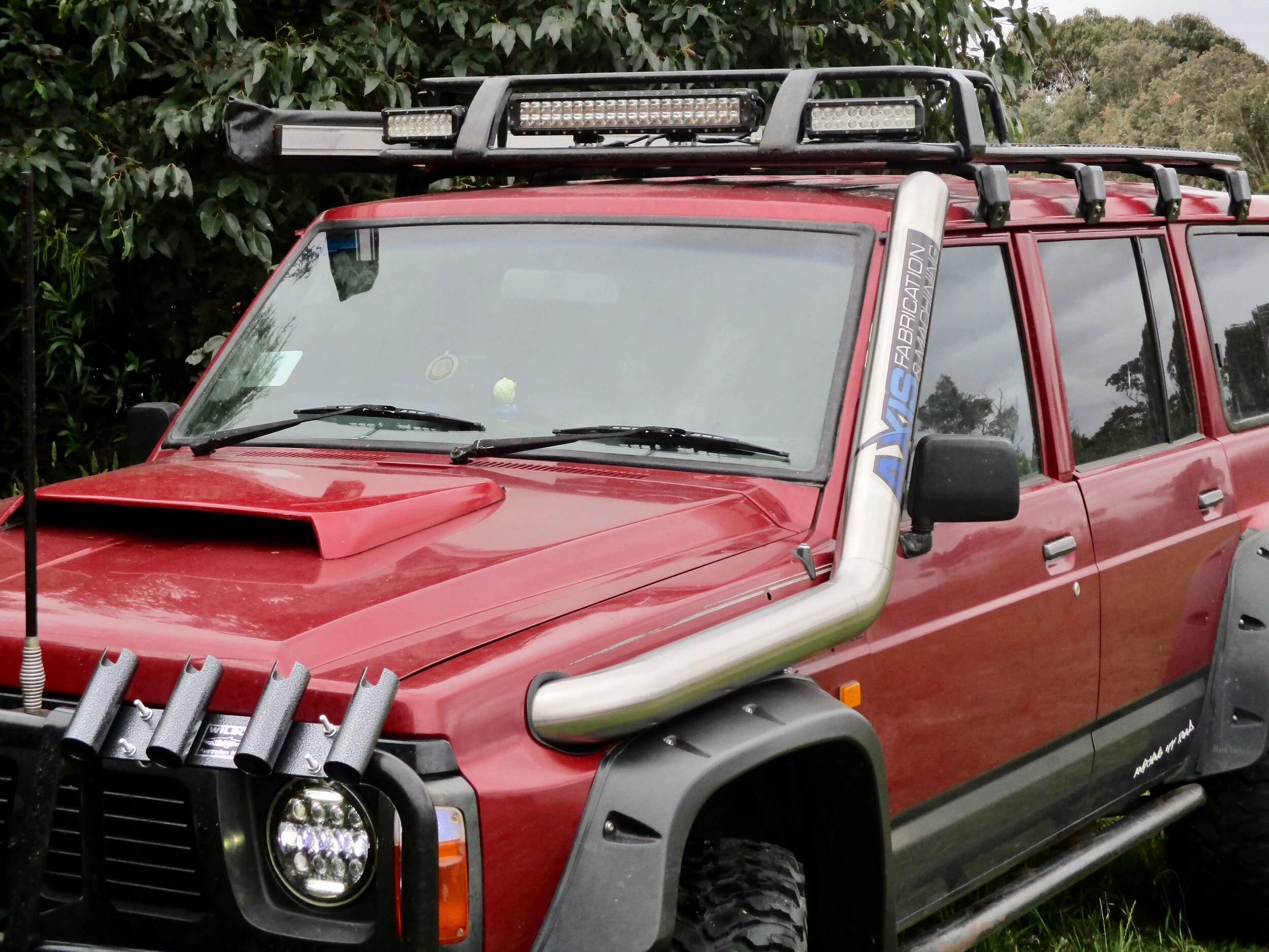 NISSAN PATROL GQ SNORKEL KIT — AXIS FABRICATION AND MACHINING