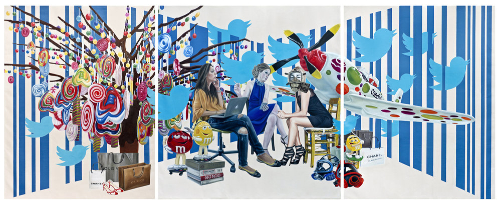 SWEET TIMES
2013
oil on canvas
180 x 189 cm