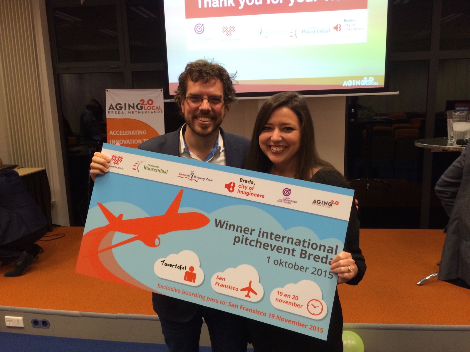 Winnaar international pitchevent