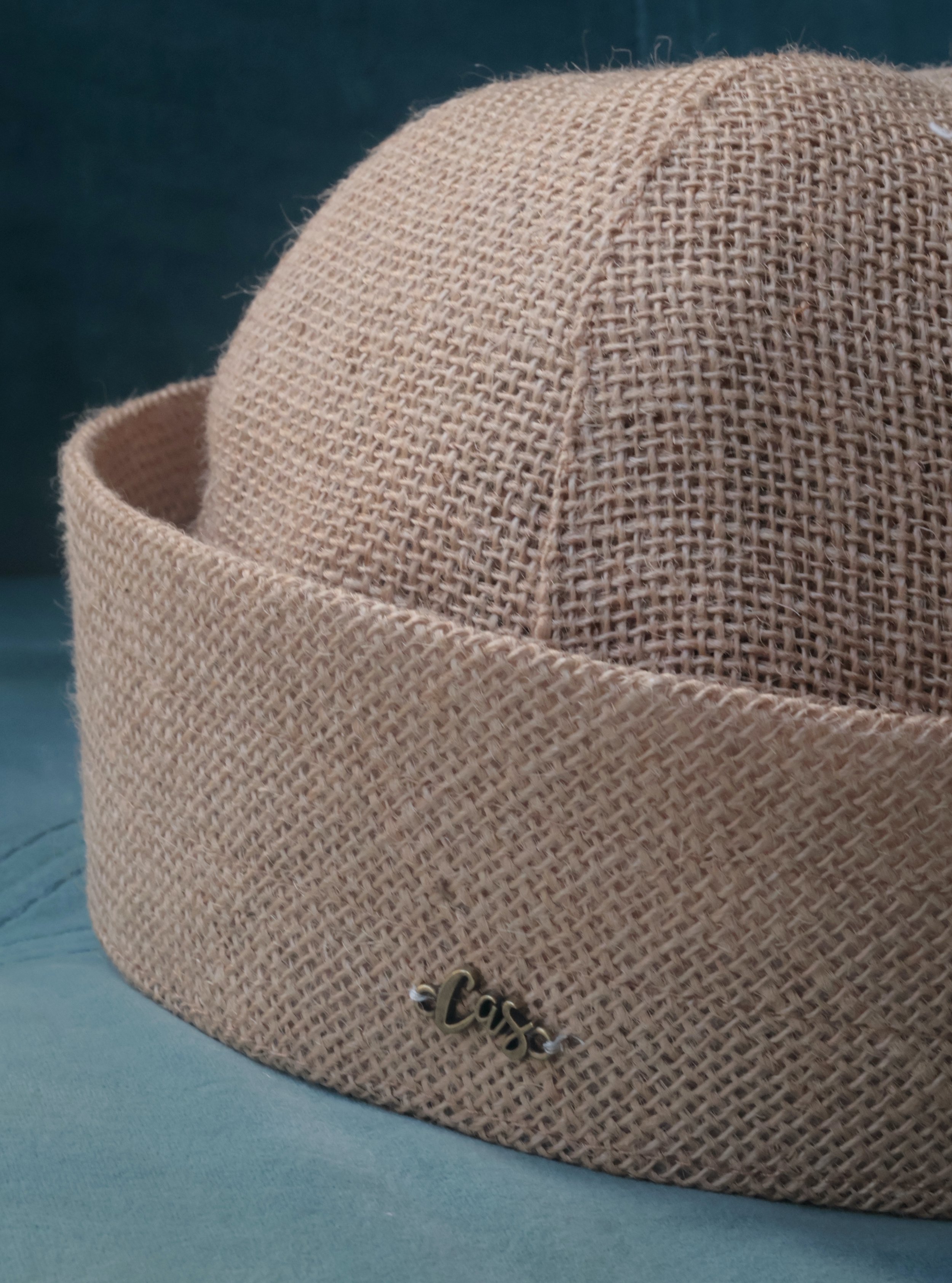 Béret Kate Toile de Jute Sable - Cas Création