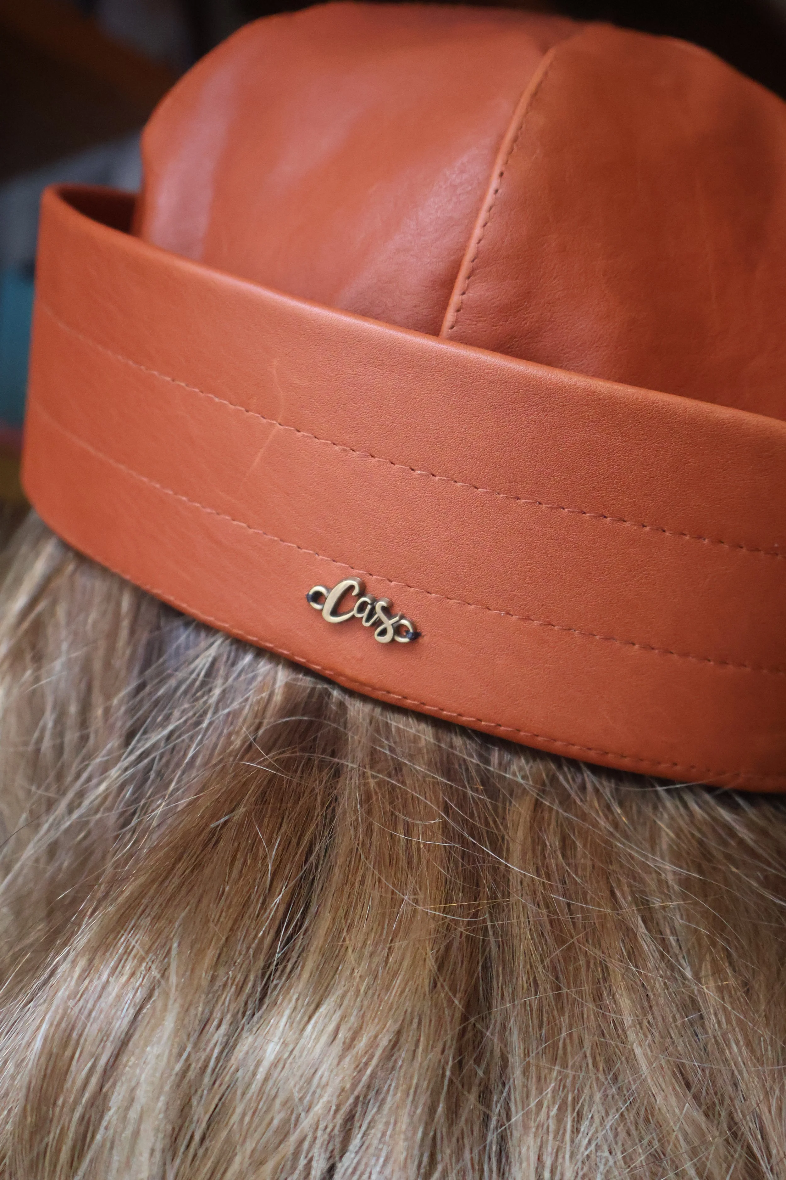 Kate En Cuir Safran - Cas Creation