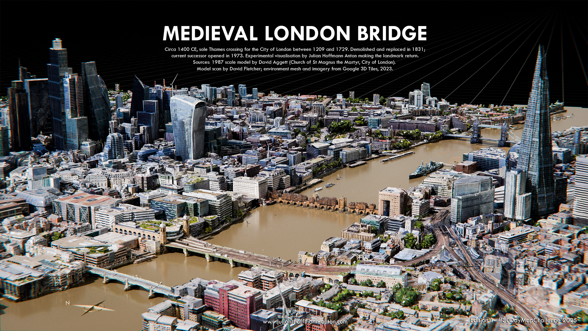 Medieval London Bridge