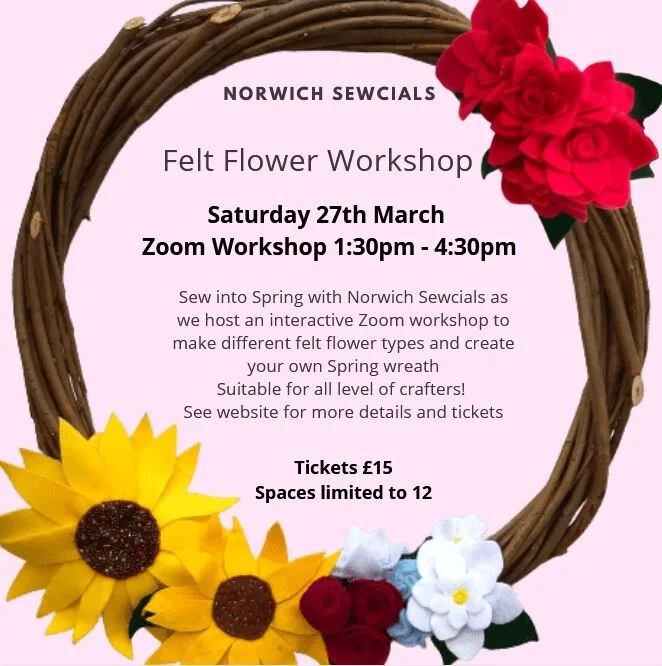 Felt Flower Workshop (online)