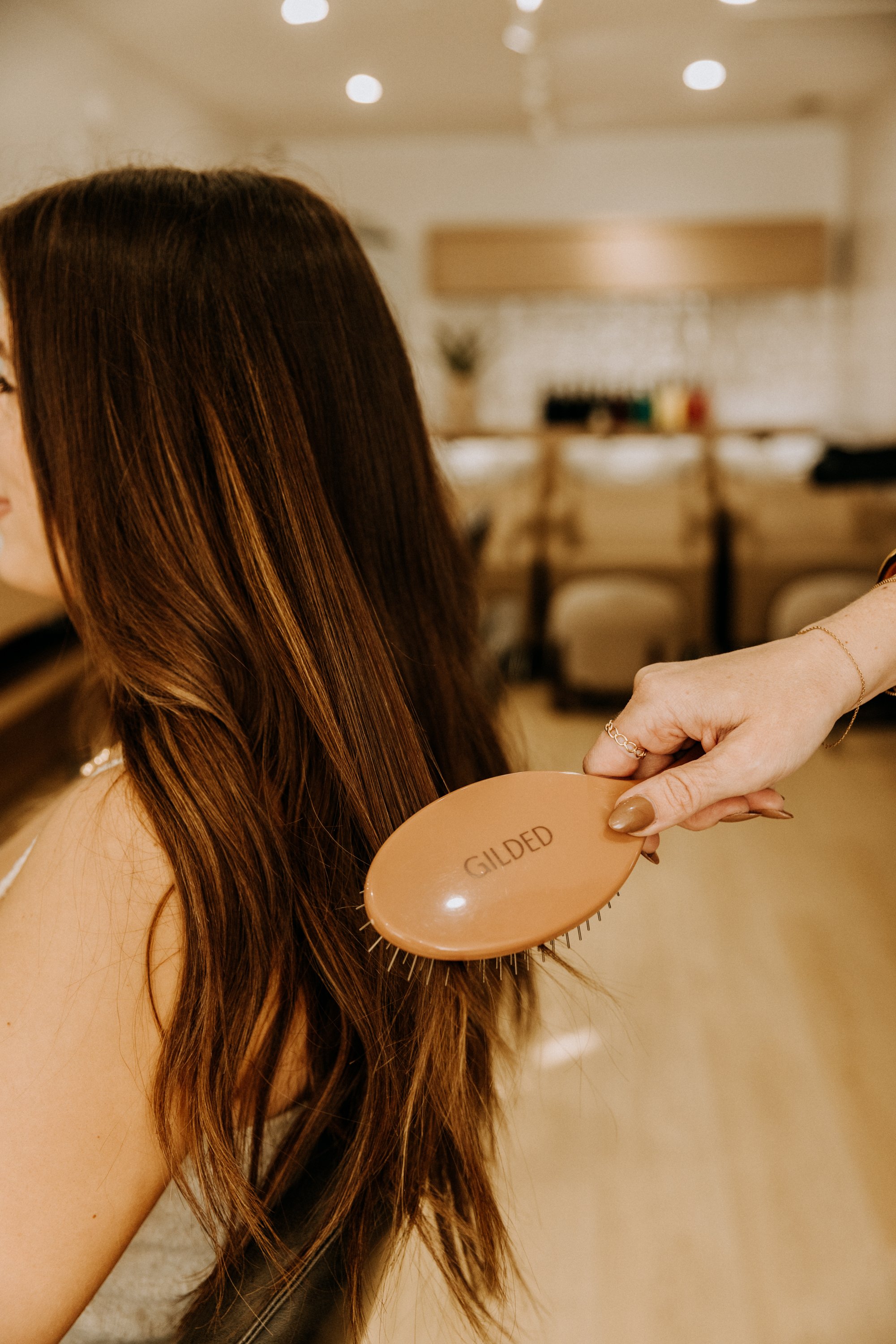 Gilded Detangling Brush