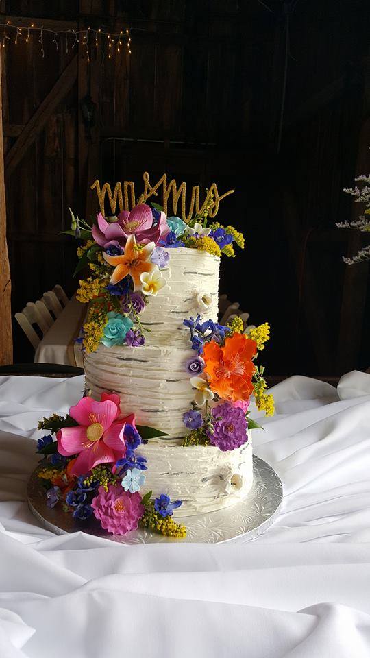 Wedding Cake Photos Starry Night Bakery