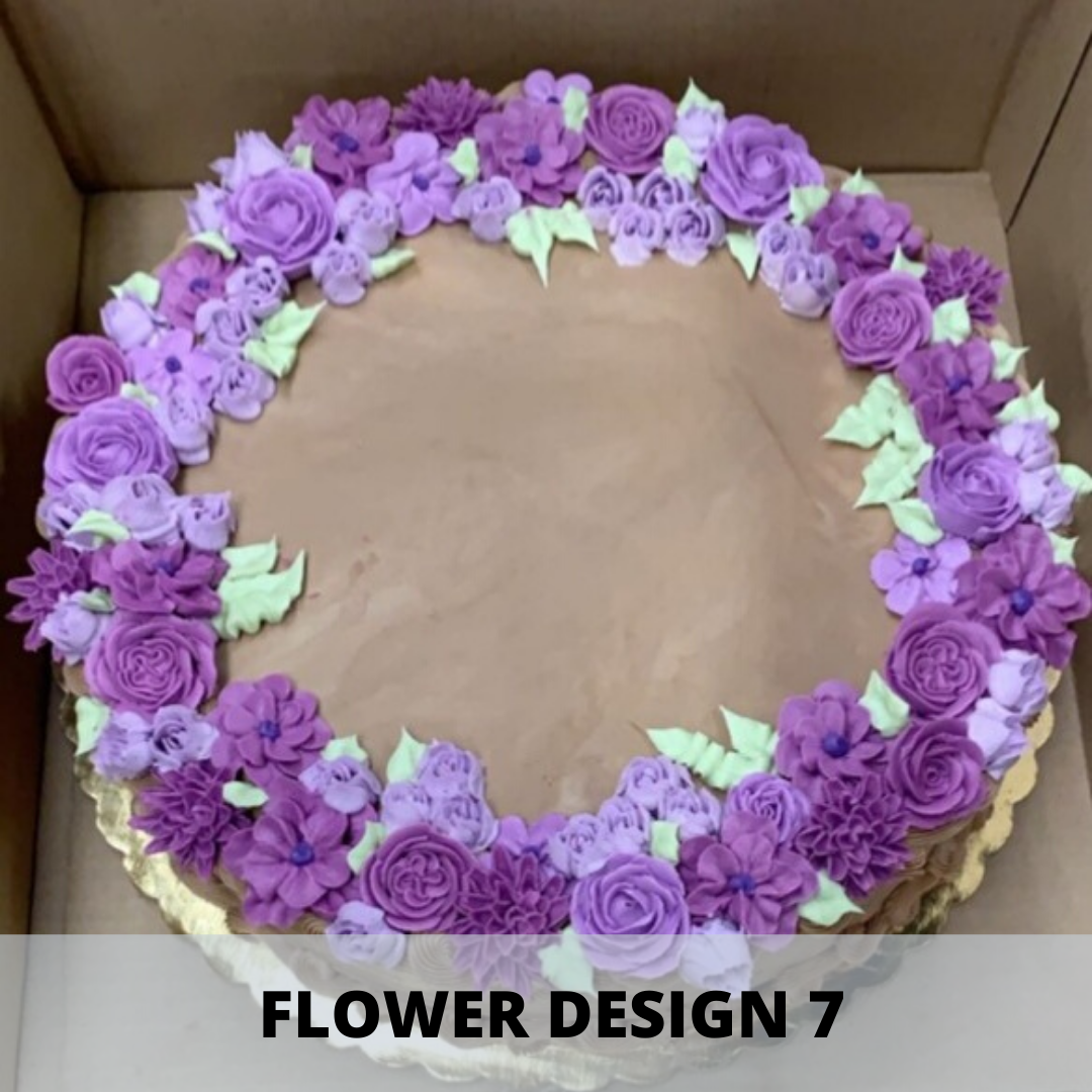 Anniversary Cake Purple Flowers & gold drip- Jyoti's Cake – Pao's cakes