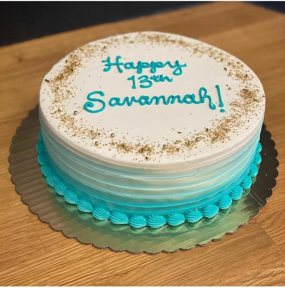 Ombre Swirl Cake