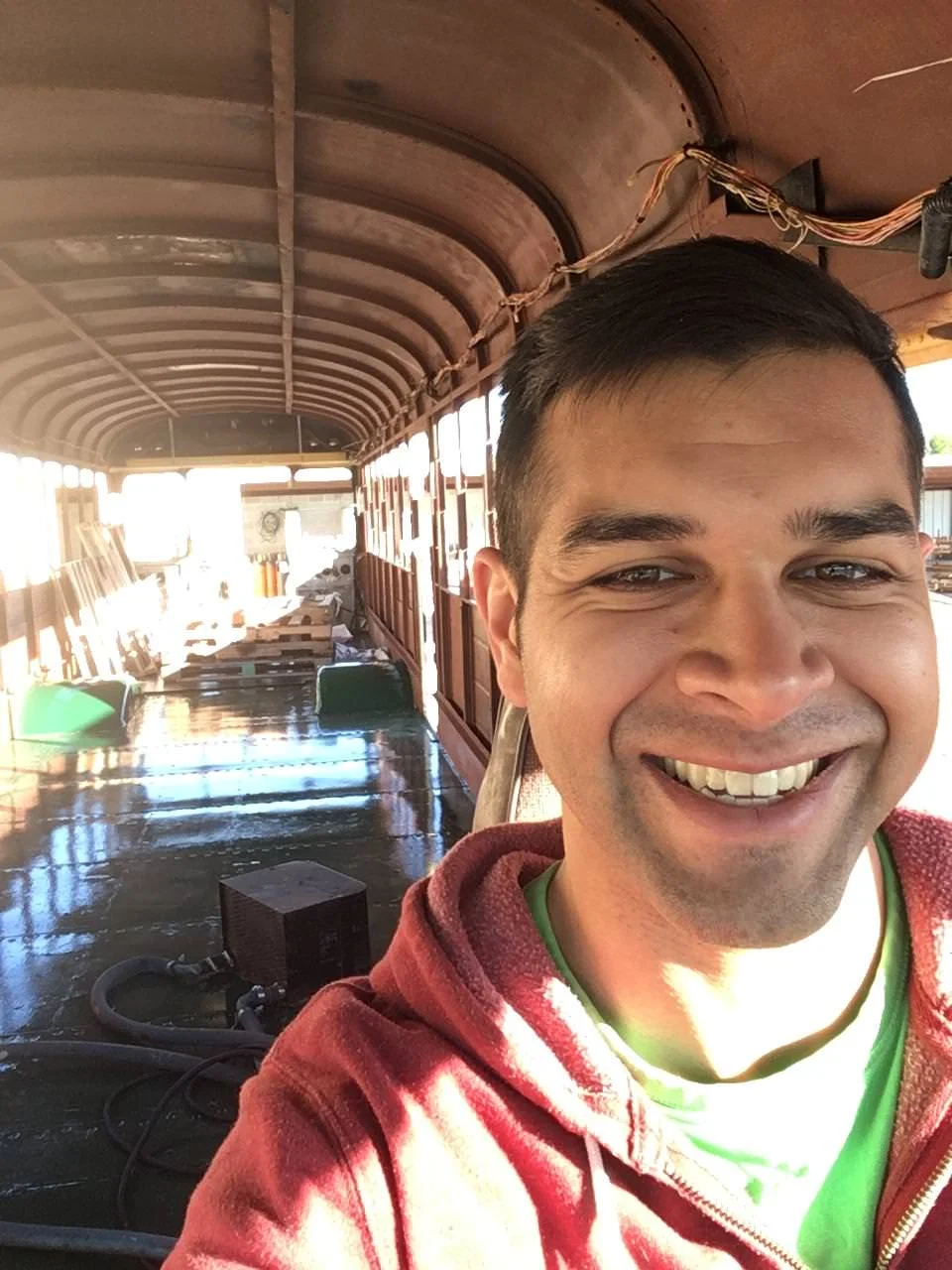 Picked up the Steel for the Walls