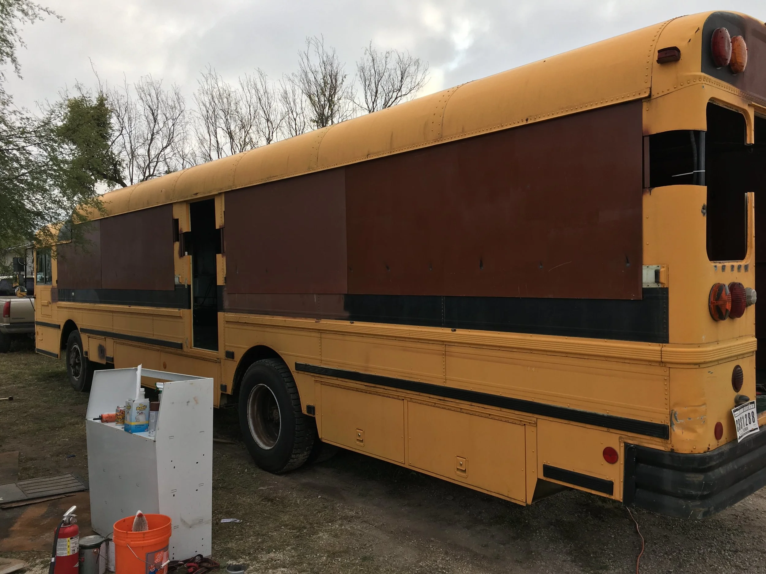 Walls are up! (Port Side)