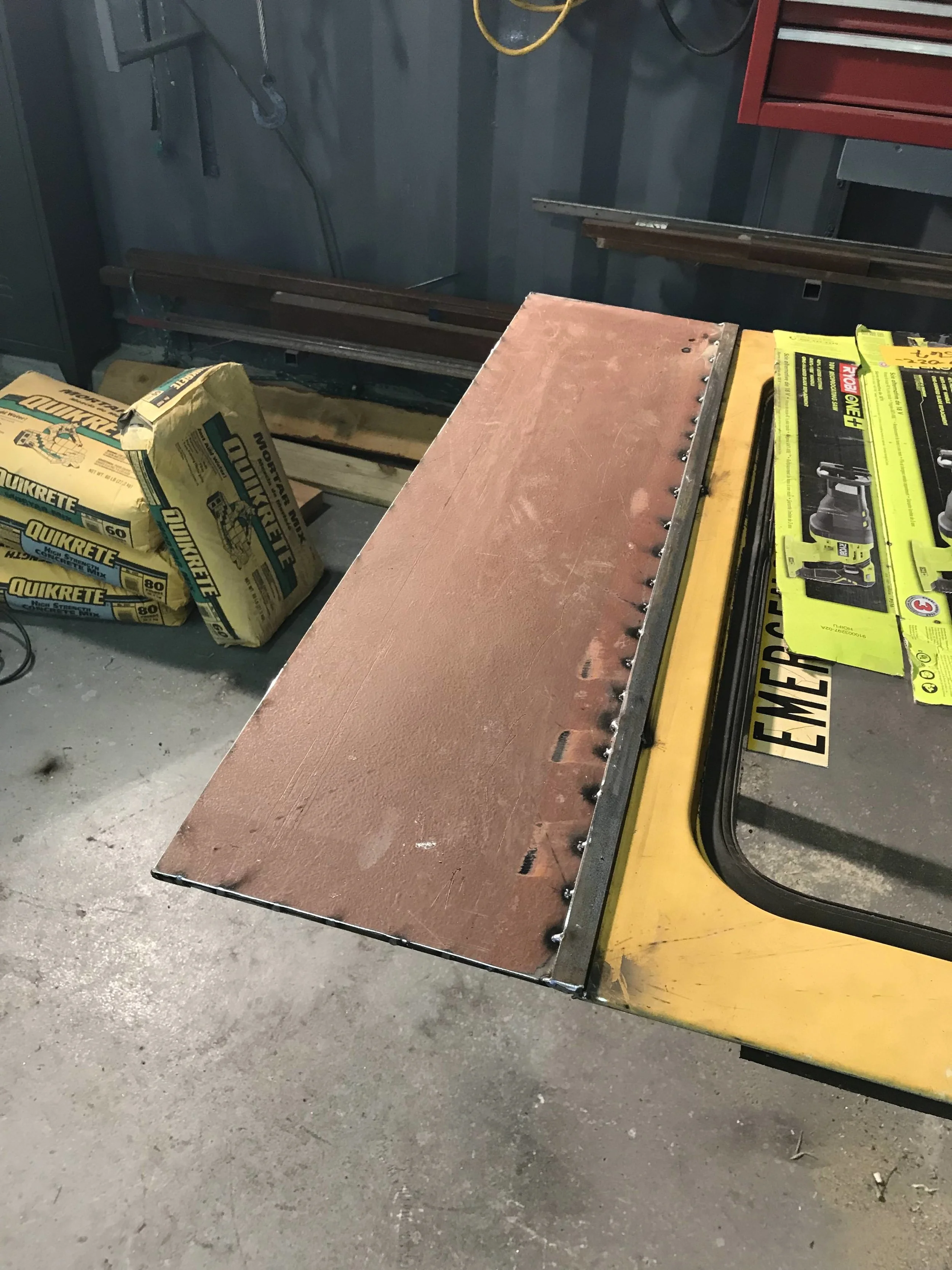 Door Extension from the Front