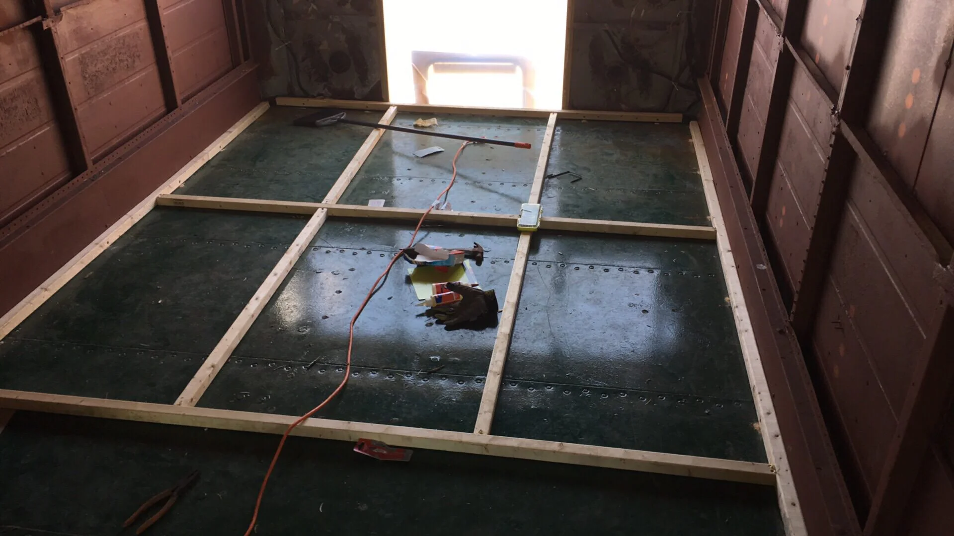 Laying the Framework for the Sub Floor