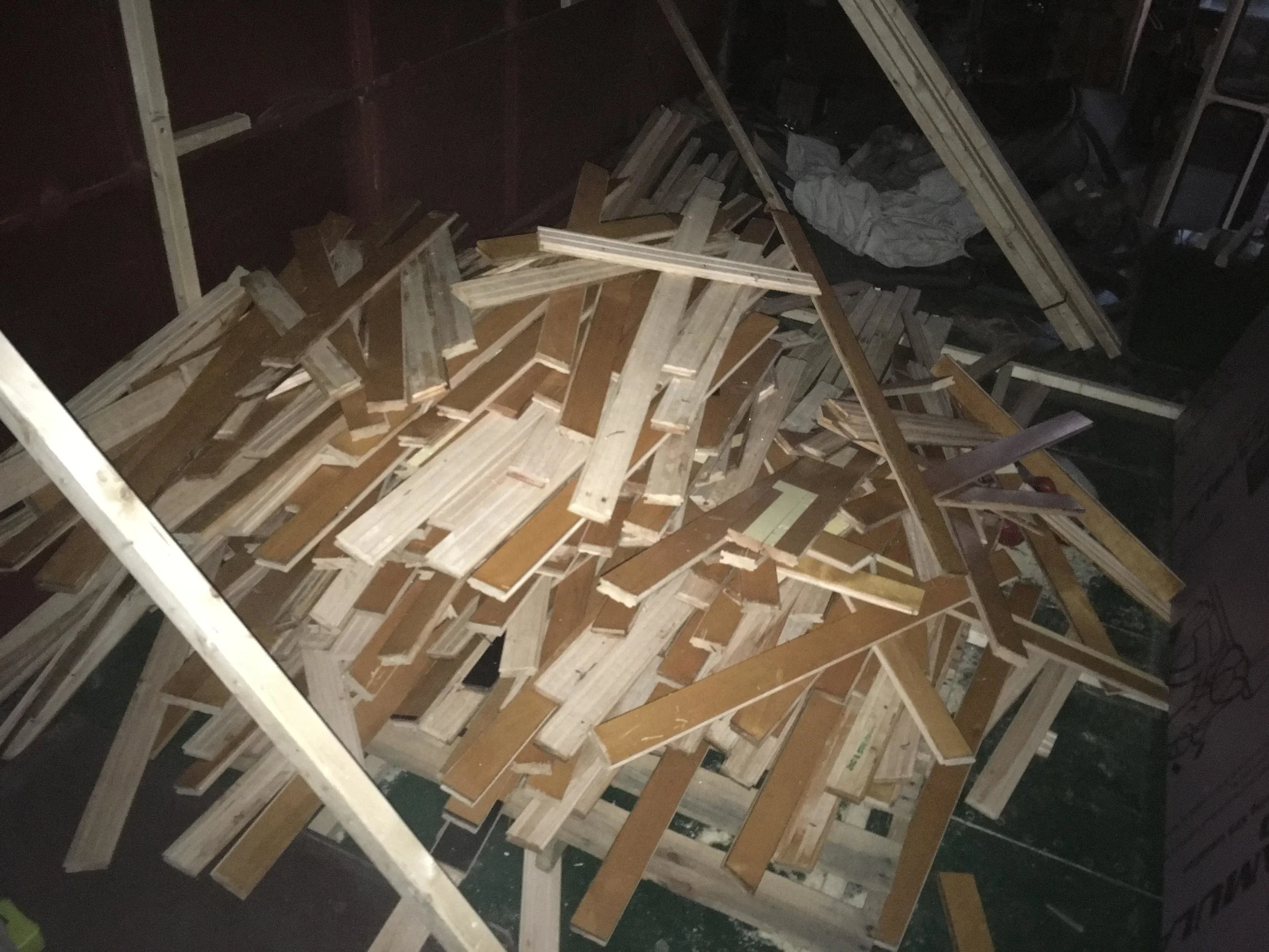 Removing Thousands of Flooring Nails