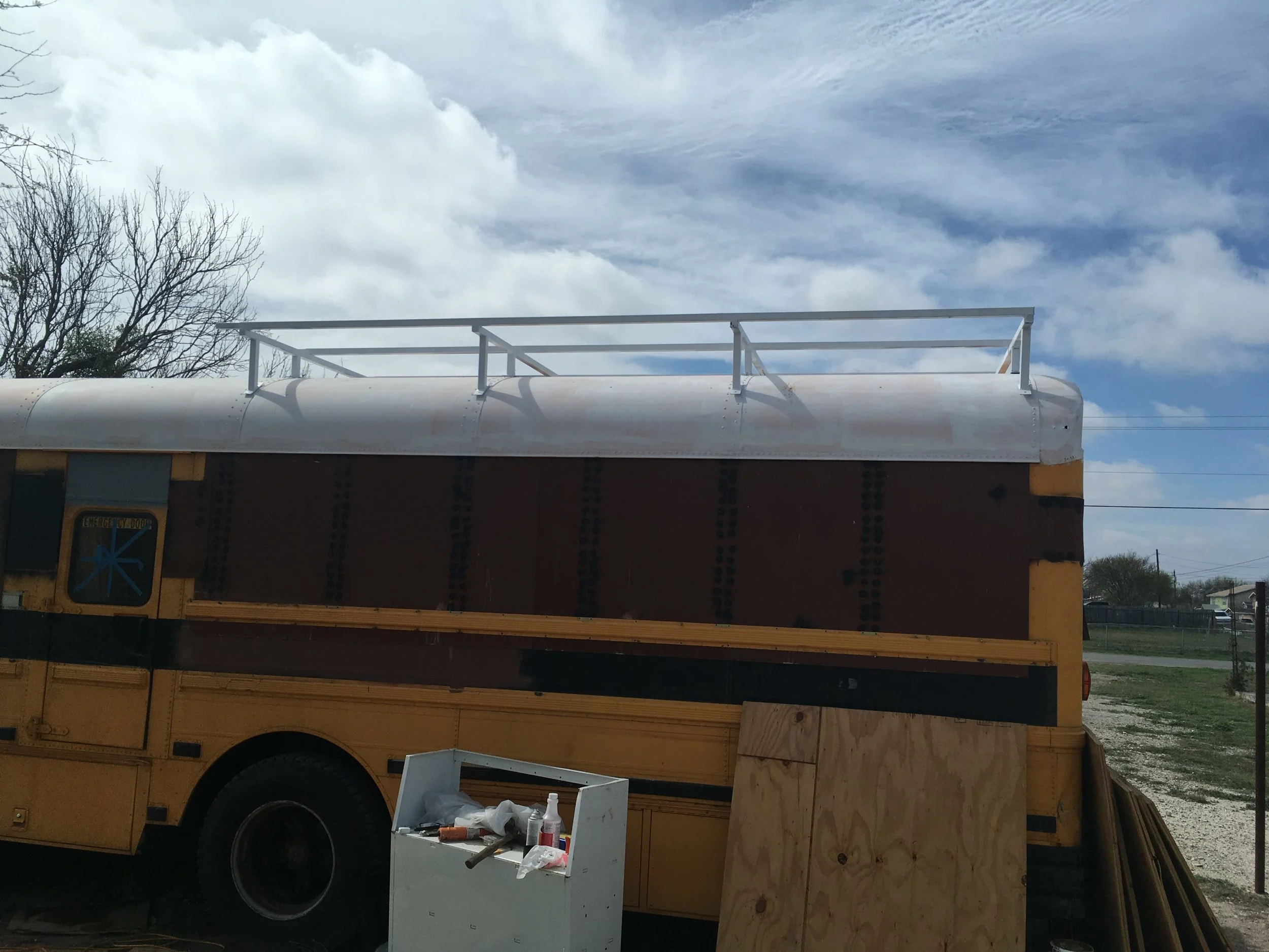Rear Section in Place