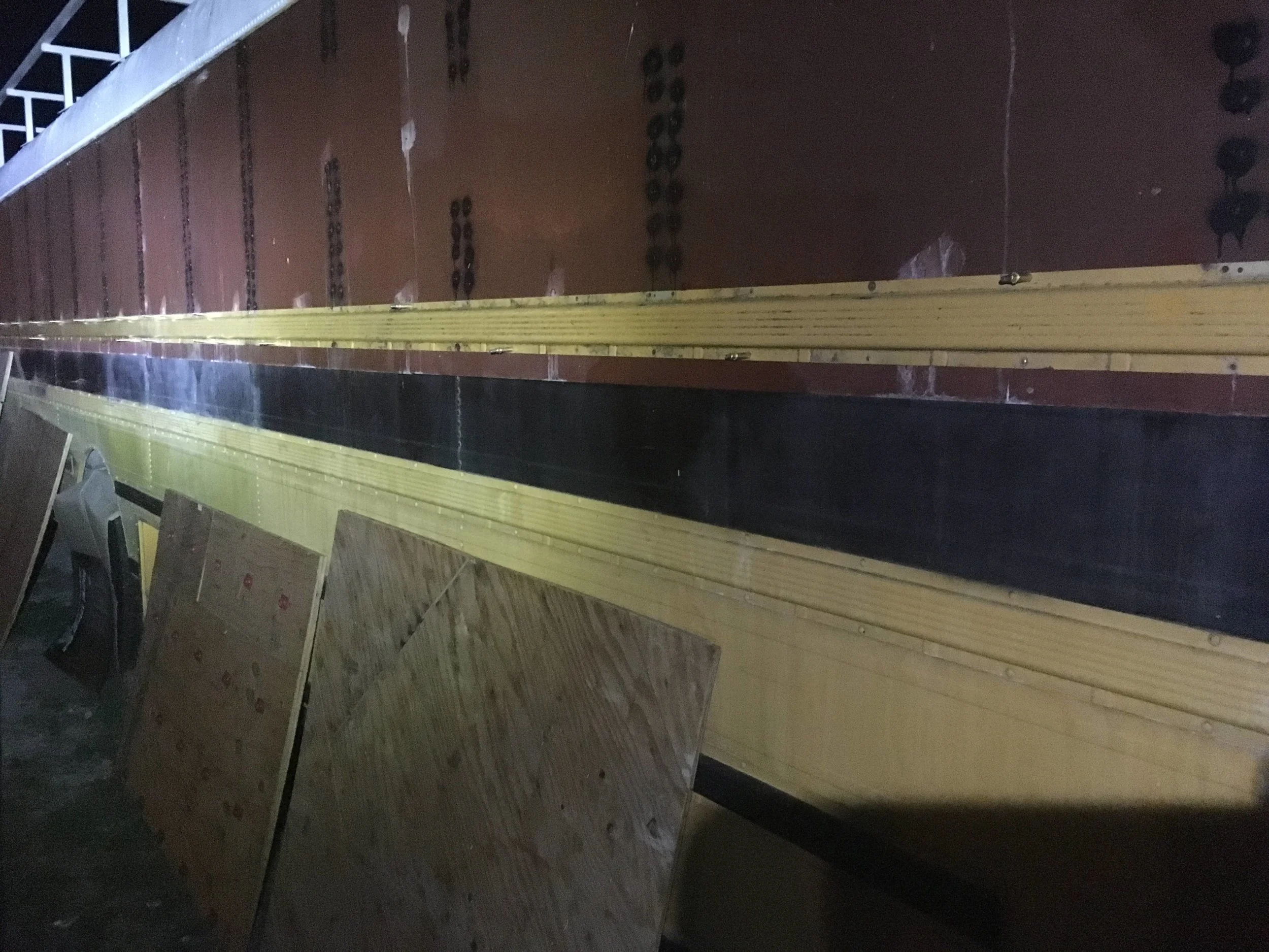 The Longest Rub Rail in Place