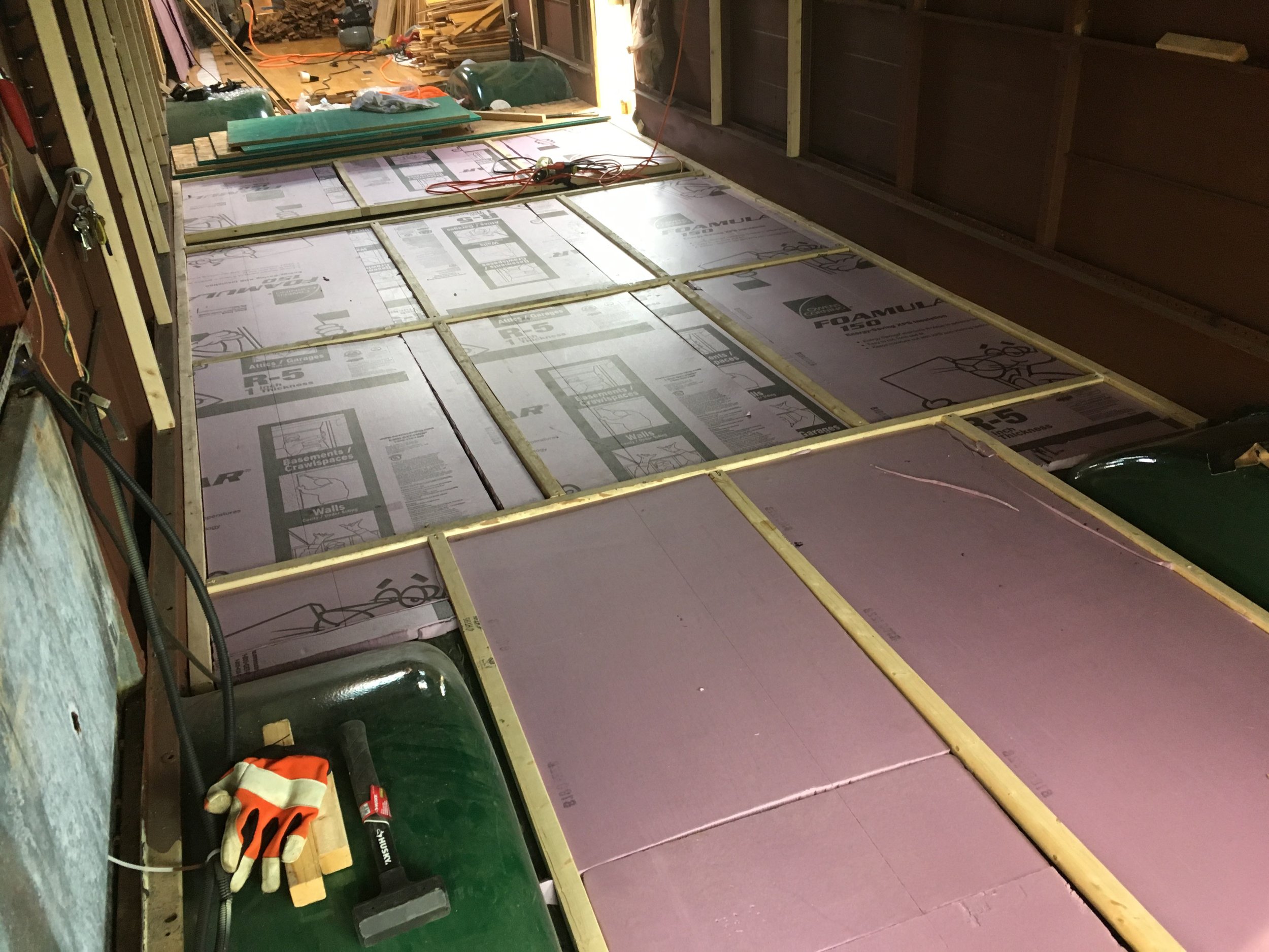 Insulating the Floor