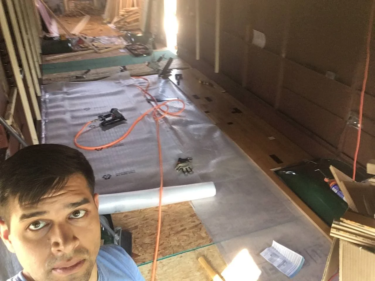 Living Room and Kitchen Flooring