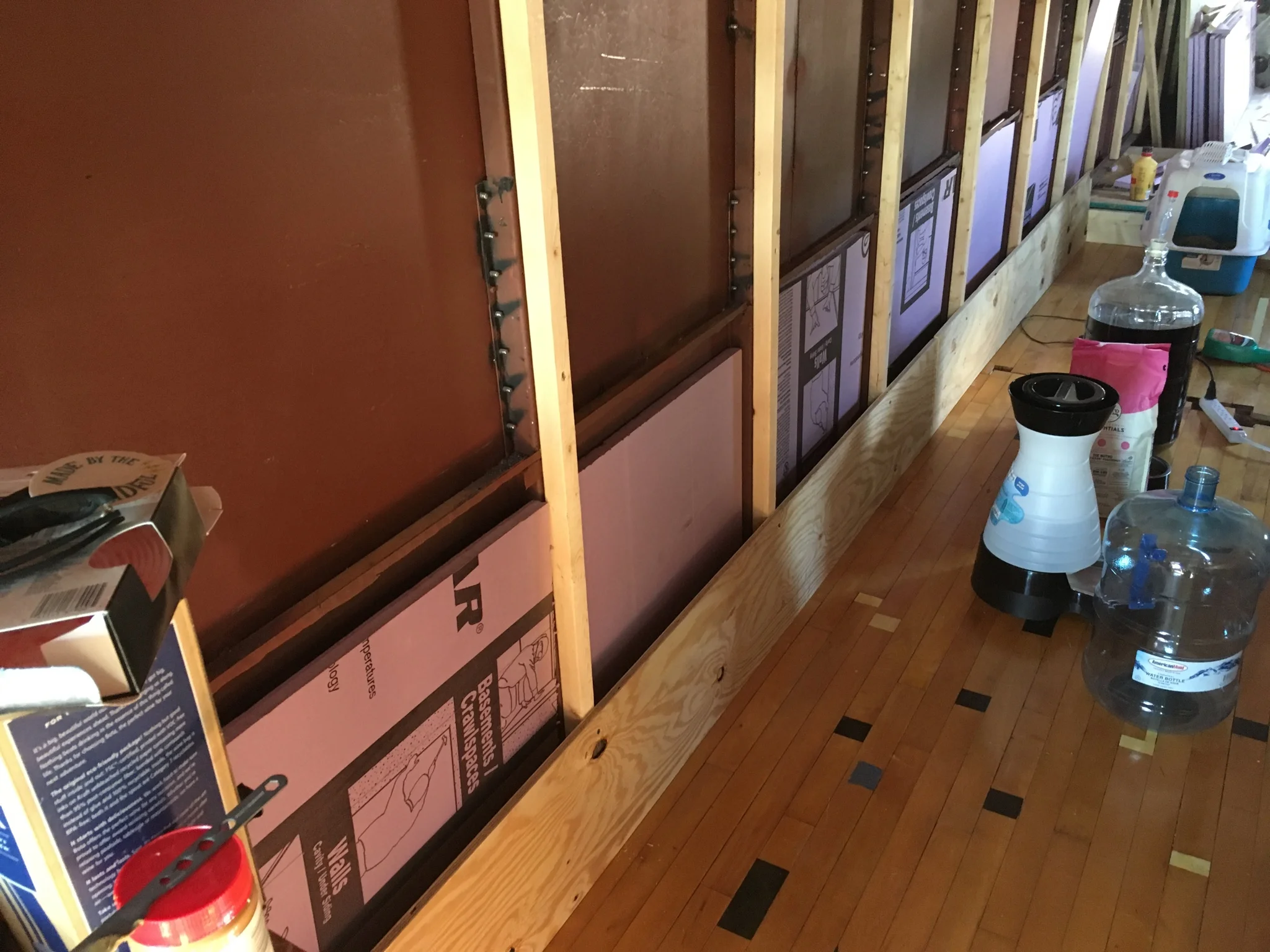 Insulating the Walls