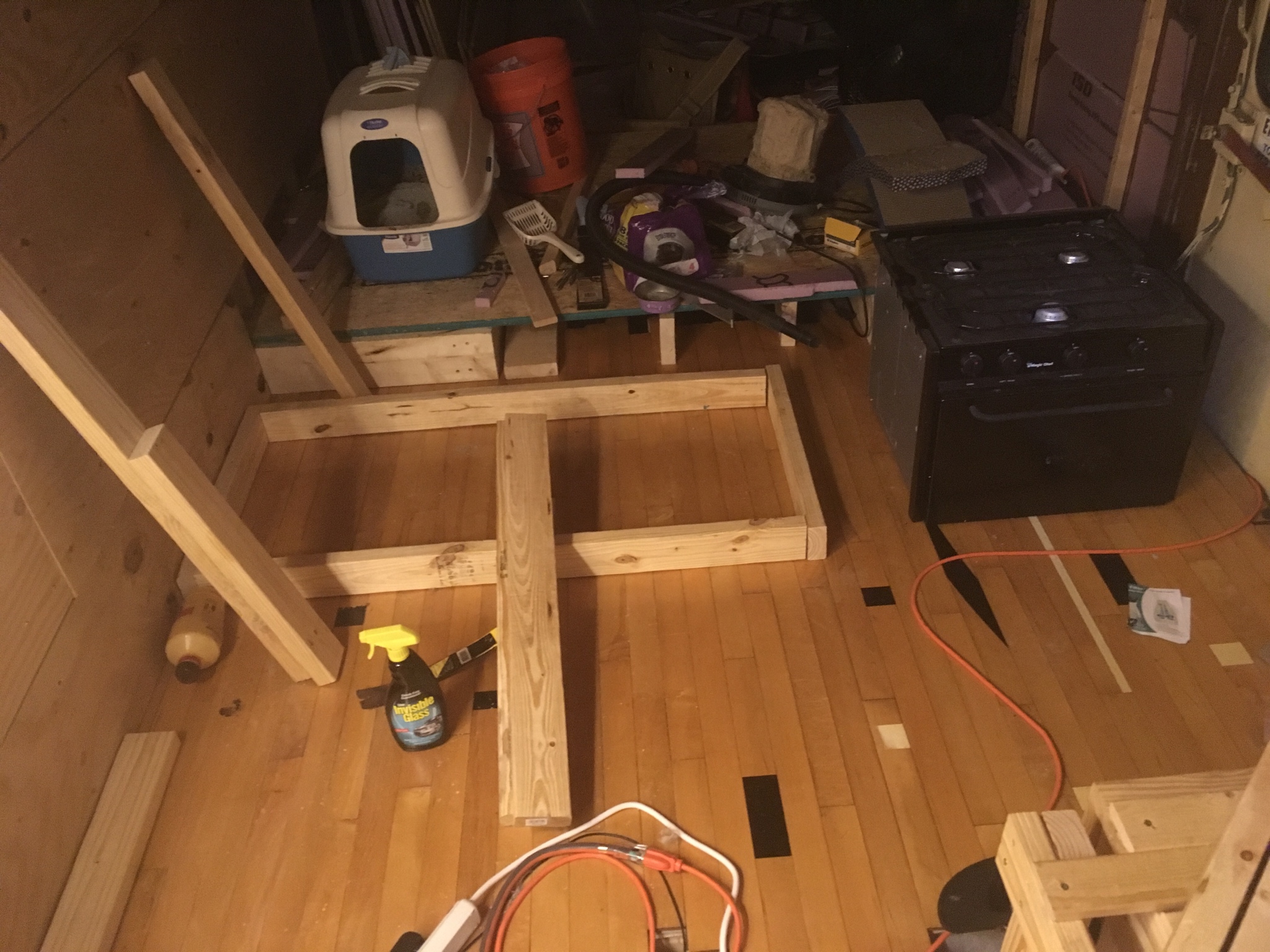 Kitchen Framing Time