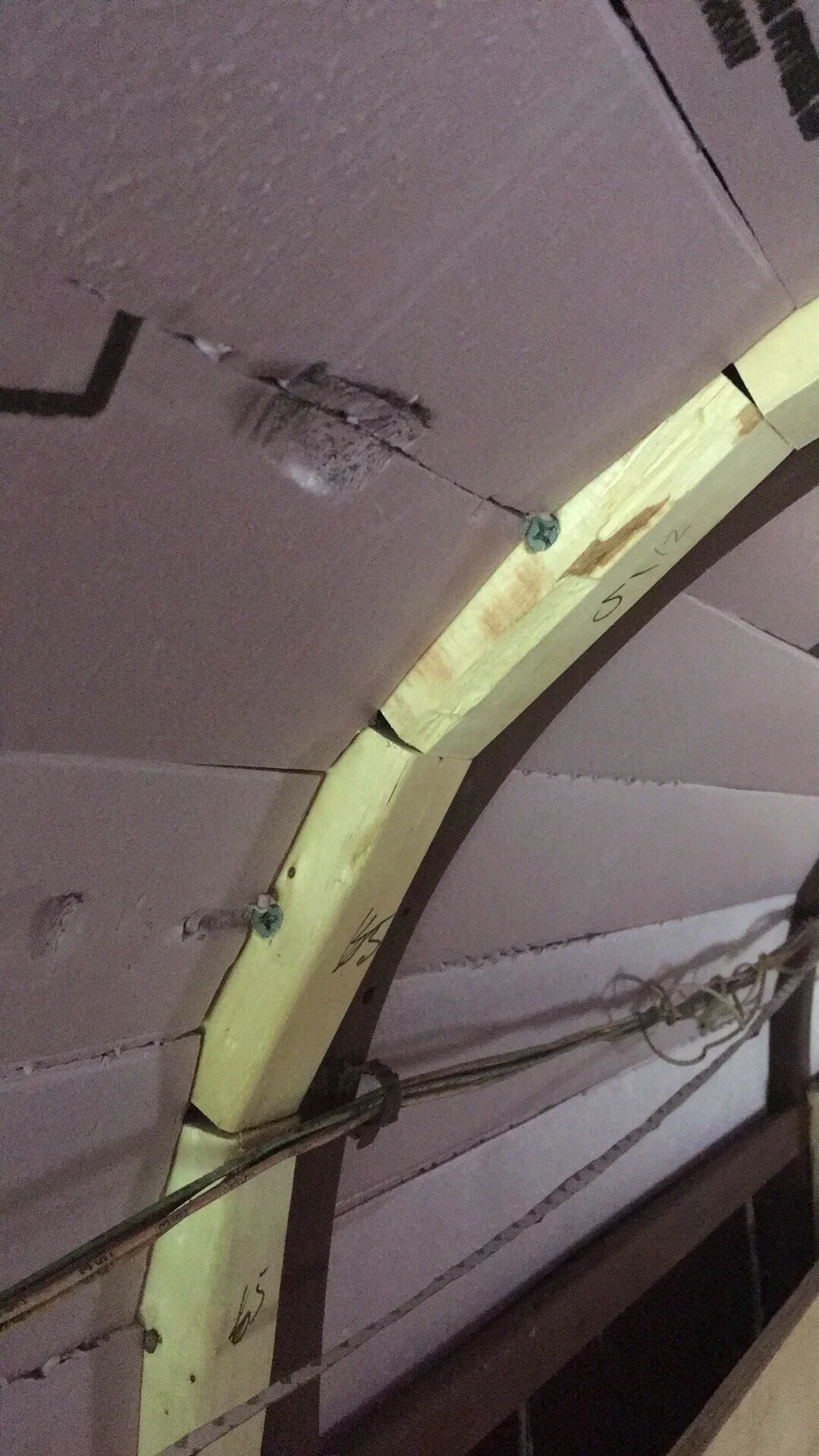 Framing the Corner of the Ceiling