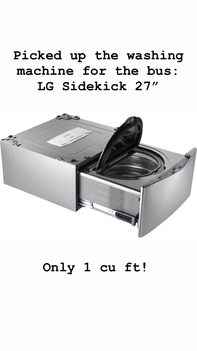 LG Sidekick Tiny Washing Machine