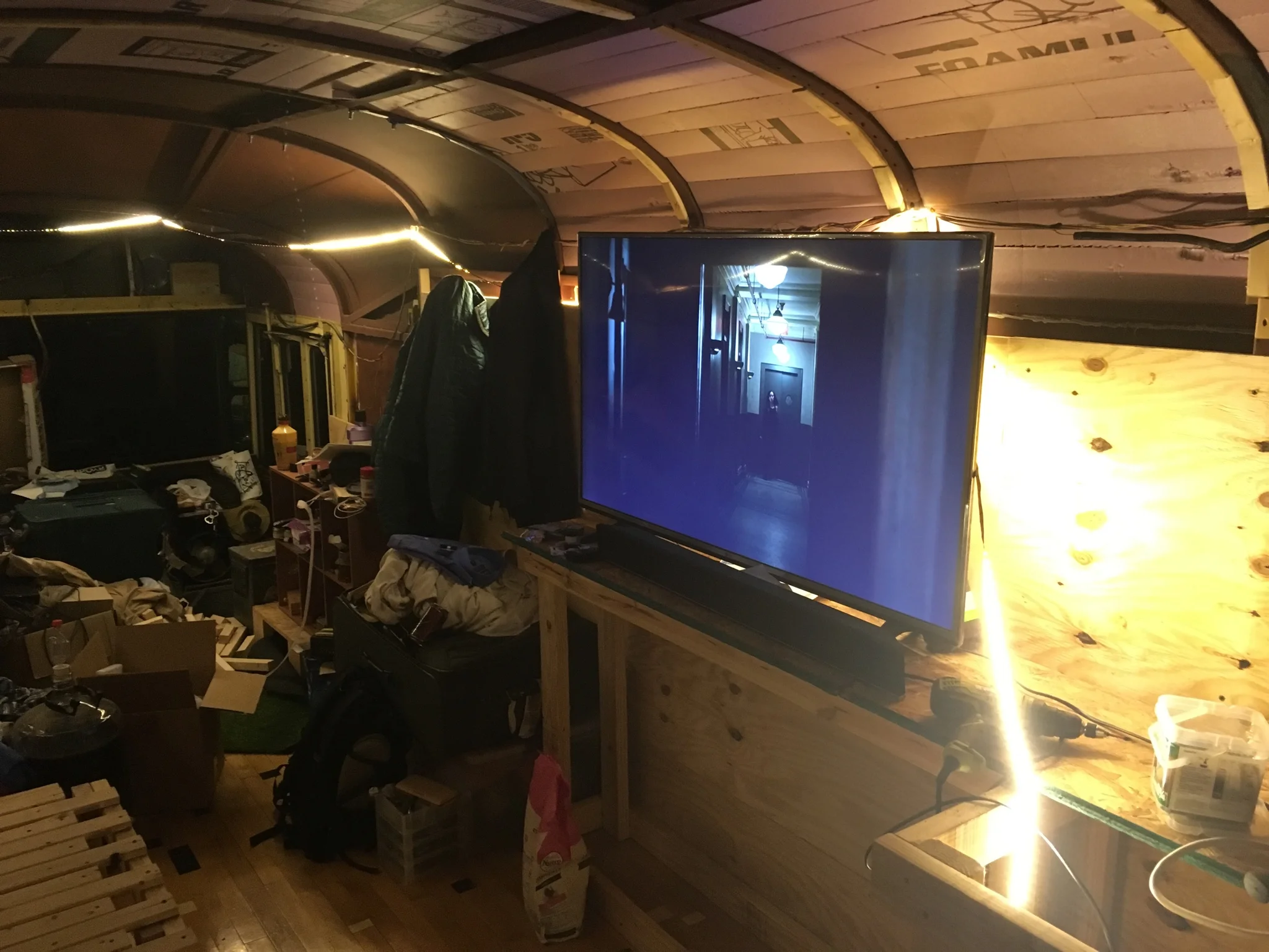 TV in Use For Now