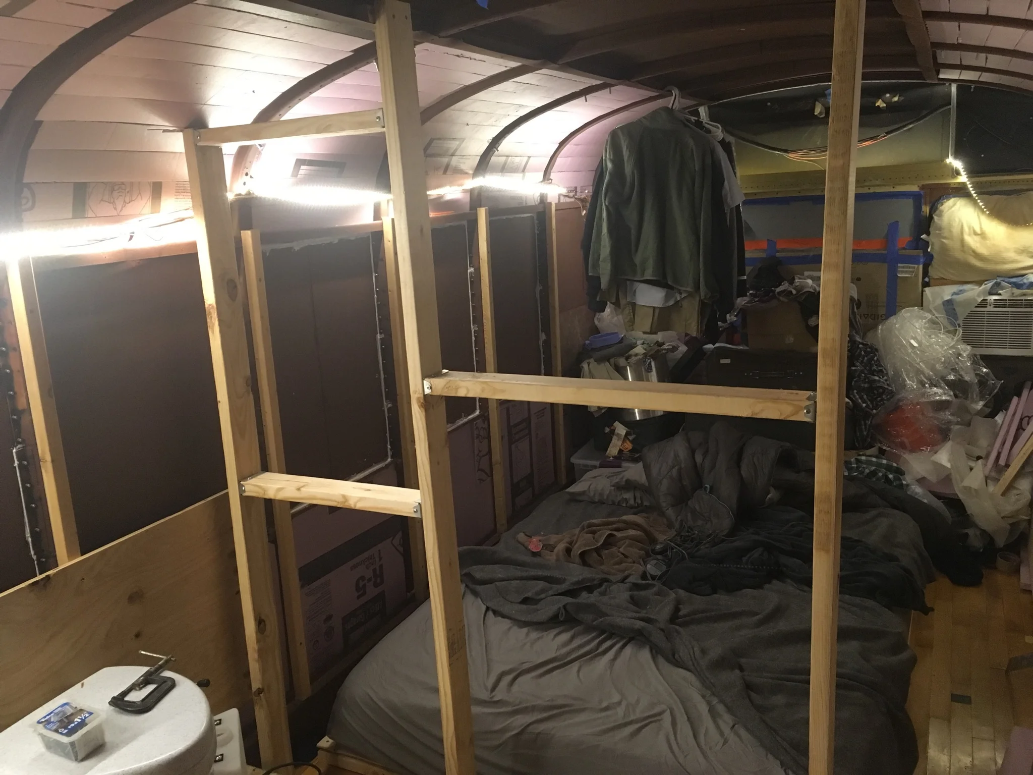 Framing the Bathroom Walls