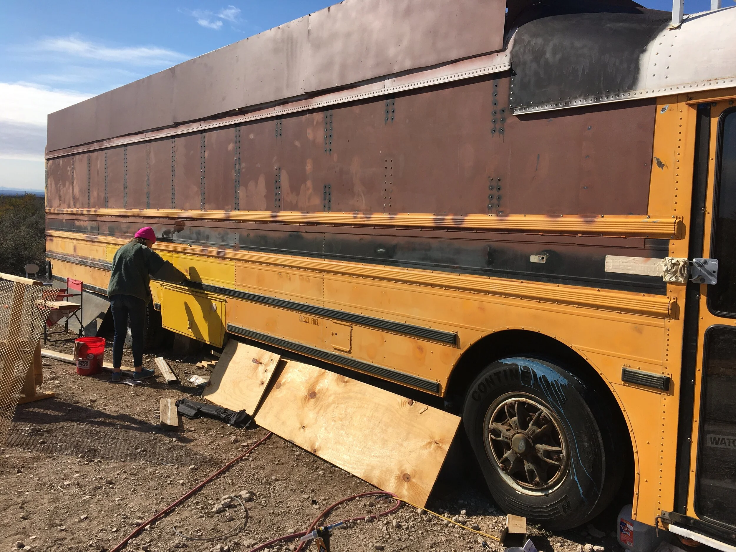 Prepping for the Paint Job