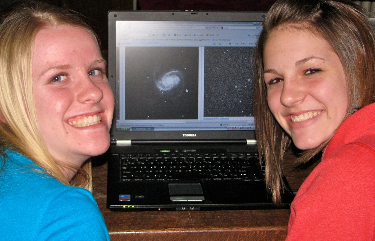 Skynet Junior Scholars using Afterglow 1.0 .