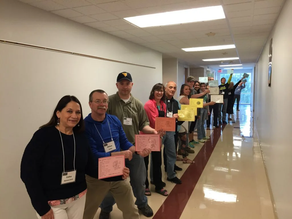 SJS educators, training at Green Bank Observatory, in West Virginia.