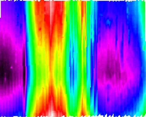 Before removing the radio signatures of the earth, the city of Chicago, and other instrumental effects