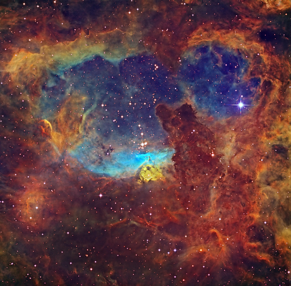 Massive Stars in NGC 6357