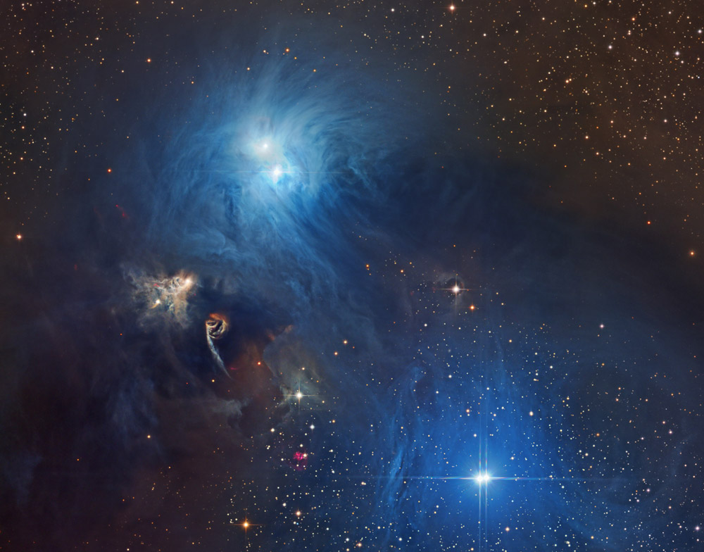 Stars and Dust in Corona Australis
