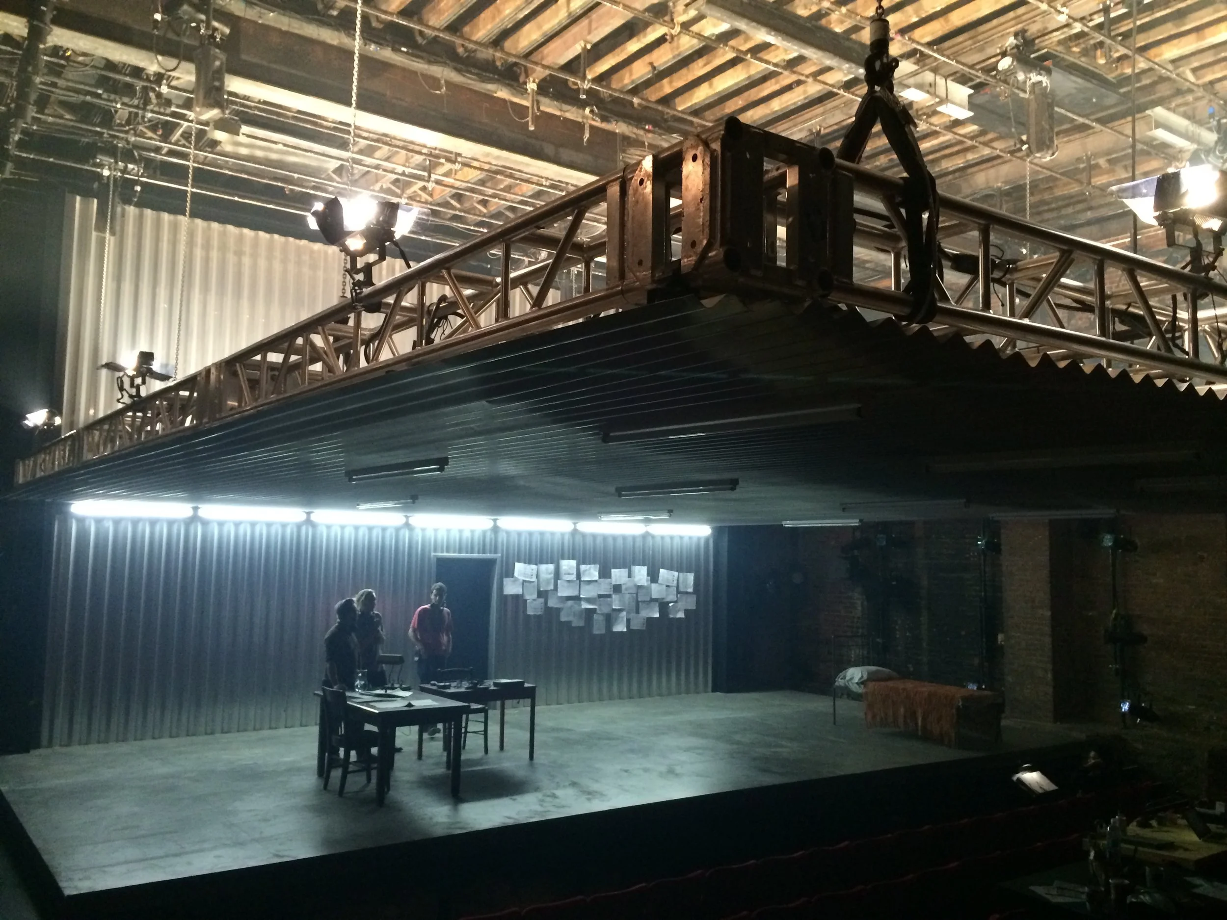 The Invisible Hand - written by Ayad Akhtar, directed by Ken Rus Schmoll for New York Theater Workshop.