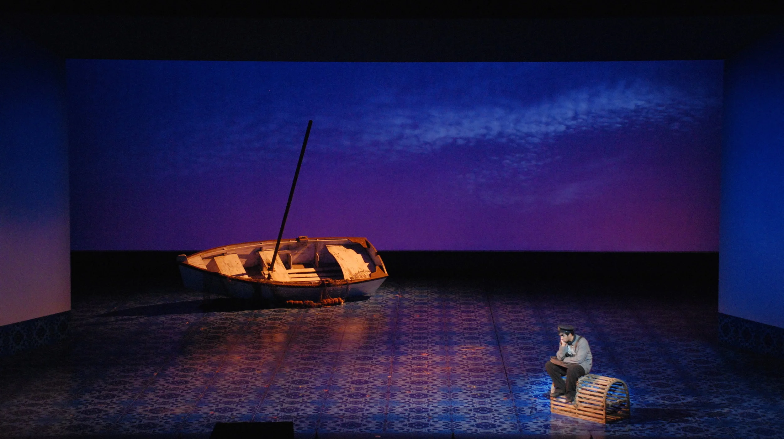 Il Postino - directed by Ron Daniels for Théatre du Châtelet Paris, Theater An Der Wien, Vienna; Los Angeles Opera.
